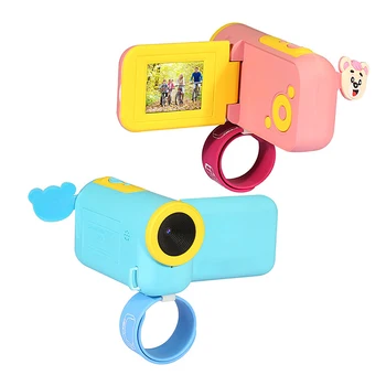 

Mini Kids Digital Video Camera with Cartoon Stickers Festival Gift for Children Boys Girls Video Camera 2018 New