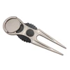 1PC Golf Green fork Golfer Club Alloy Golf Club Ball Putting Green Fork Divot Tool & Golf Ball Green Fork Pitch Repair Kit 4