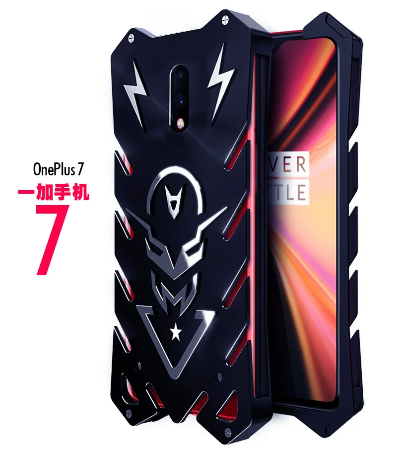 Алюминиевый бронированный чехол Thor для Oneplus 7T Pro 7 Pro Oneplus 5 T, чехол, защитный чехол для телефона с изображением Железного человека