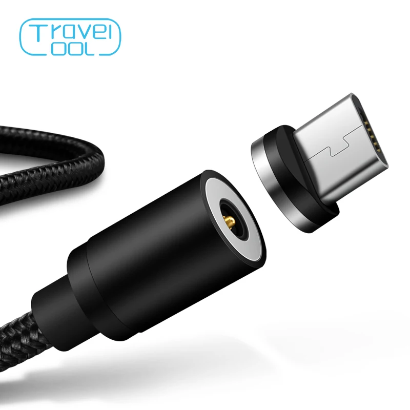 

Travelcool Magnetic Micro USB Charging Cable for Samsung Oppo Phone Cable 2A Magnet Fast Charger Micro USB Mobile Charge Cable