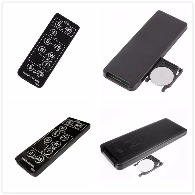 New RC-4 IR Wireless Remote Control for Nikon Canon Pentax Konica DSLR Digital Camera Infrared Shutter Release +Battery | Электроника