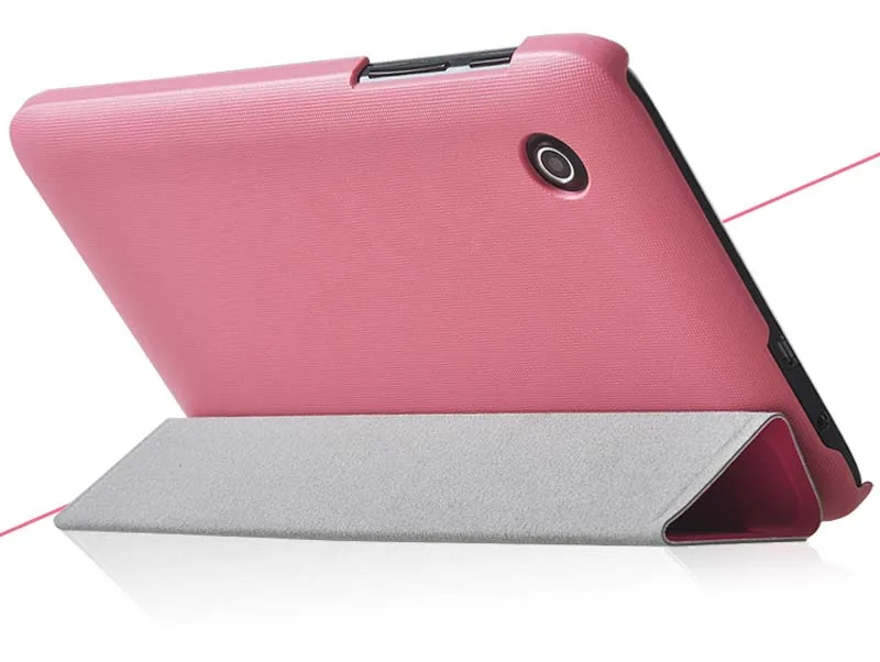 Тонкий чехол книжка из искусственной кожи с подставкой и 3 папками для Lenovo Tab A3300