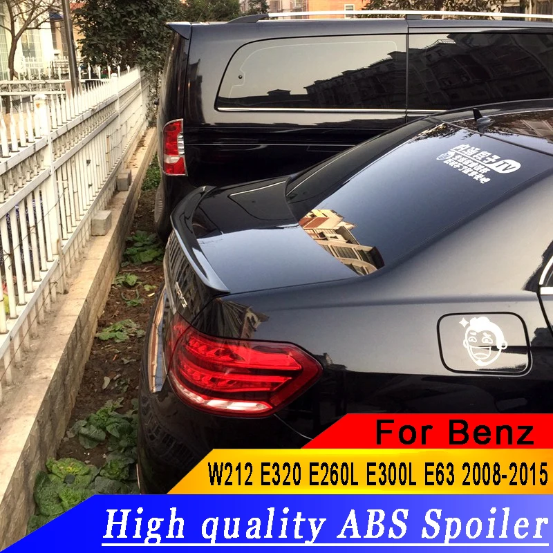 Для Mercedes benz W212 E320 E260L E300L E63 2008 до 2015 высококачественные Спойлеры для багажника из