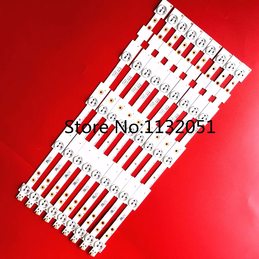 9 шт./лот 39 &quotСветодиодная лента SW 3228 05 REV1.1 120814 5 светодиодов (1 LED 3 V) 420 мм|5 pcs/lot|3 pcs/lot