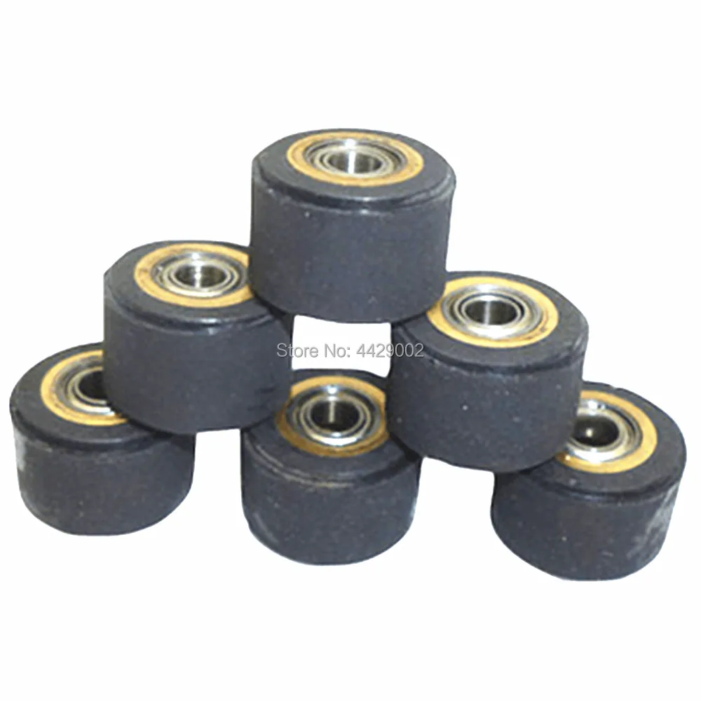 

1/2/3/4/5/6pcs 4mmx11mmx16mm Copper Core Pinch Roller Vinyl Plotter Cutter Cutting Engraving Machine Printer Paper Feed Wheel