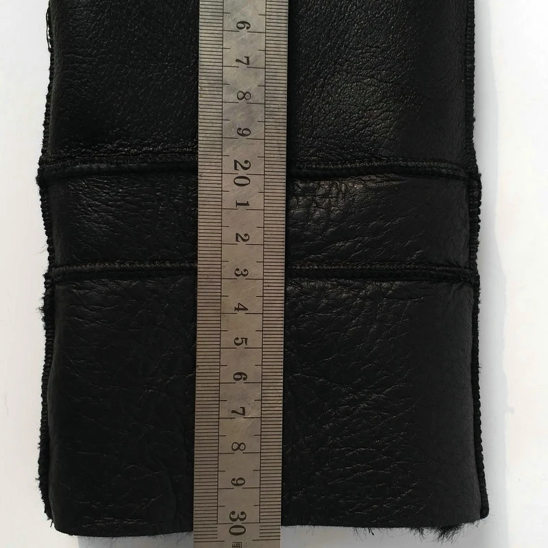 Günstig Neue 2020 extra große schaffell handschuhe luva verdickt, vergrößert, pure natural high qualität schaffell handschuhe, baseball handschuhe, warme