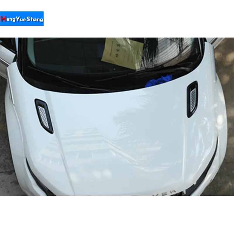 

Engine hood air flow intake vent fender grille racing stickers cover for range rover evoque discovery sport styling Accessories