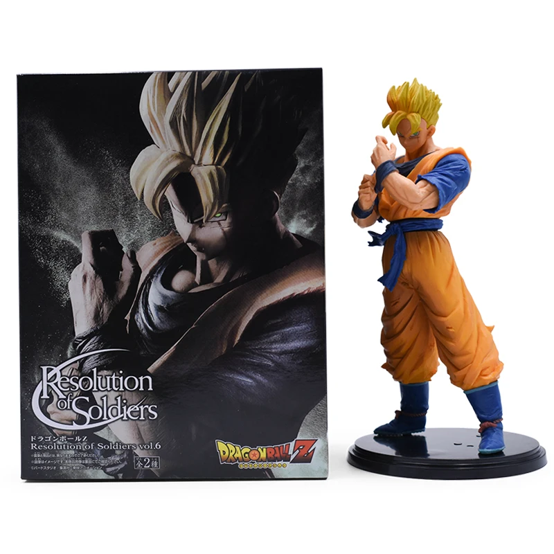 

19cm Dragon Ball Z Goku Super SaiYan Awakening Gohan Goku Action Figure PVC Anime Figure Hot Toys For Kids DBZ Collection Model