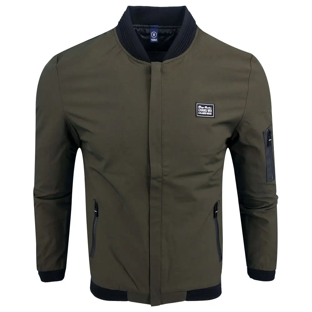 

2019 new arrival men's jackets long sleeve casual solid slim fit cotton silk outerwear coats male jacket autumn winter wool coat