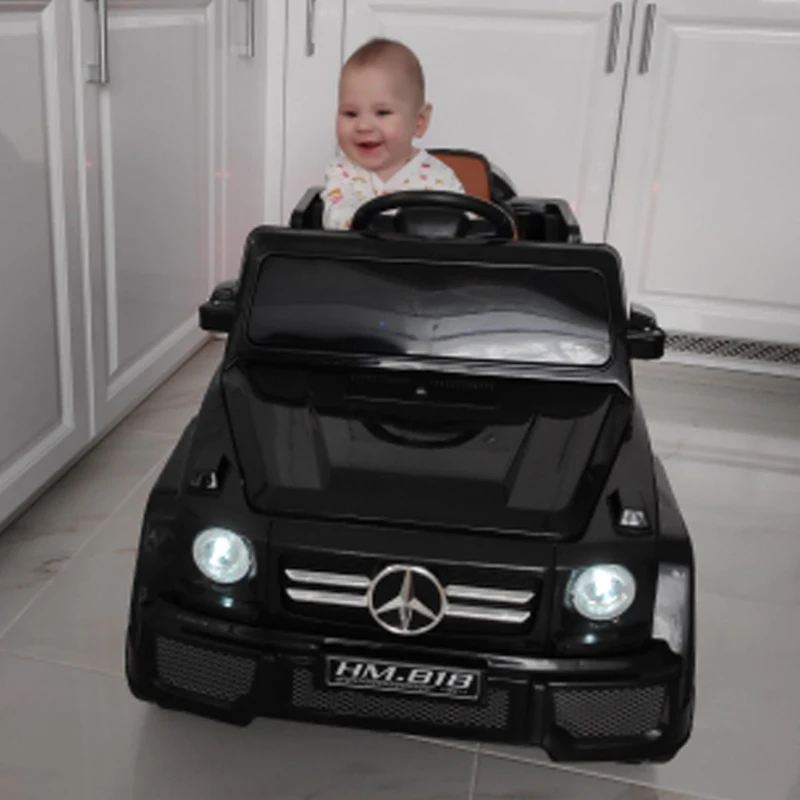 Children's off road electric vehicles Dual drive four wheeled baby