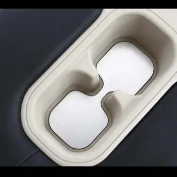 

For Honda CR-V CRV 2017 2018 Stainless steel Car rear water cup mat Panel Cover Trim sticker Car accessories styling 1pcs