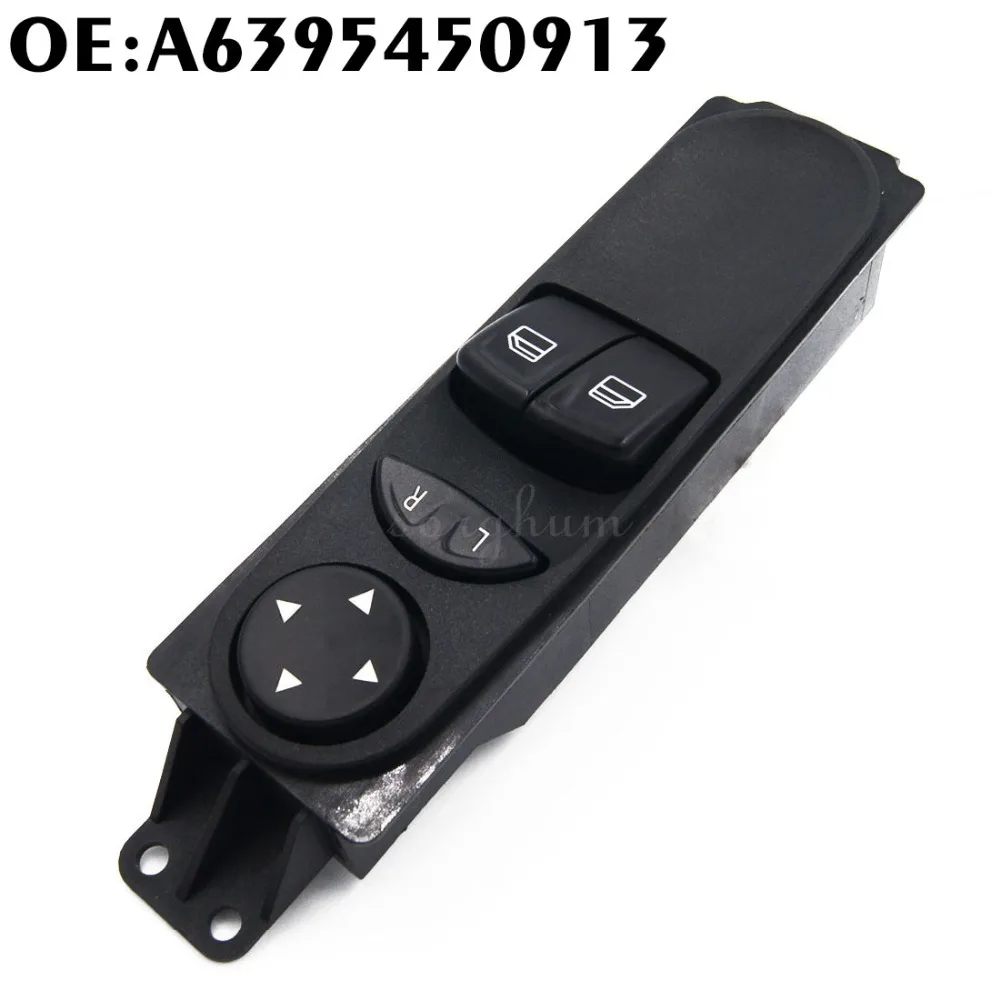 

New A6395450913 6395450913 Front Power Master Window Switch for Benz W639 Vito 03-15