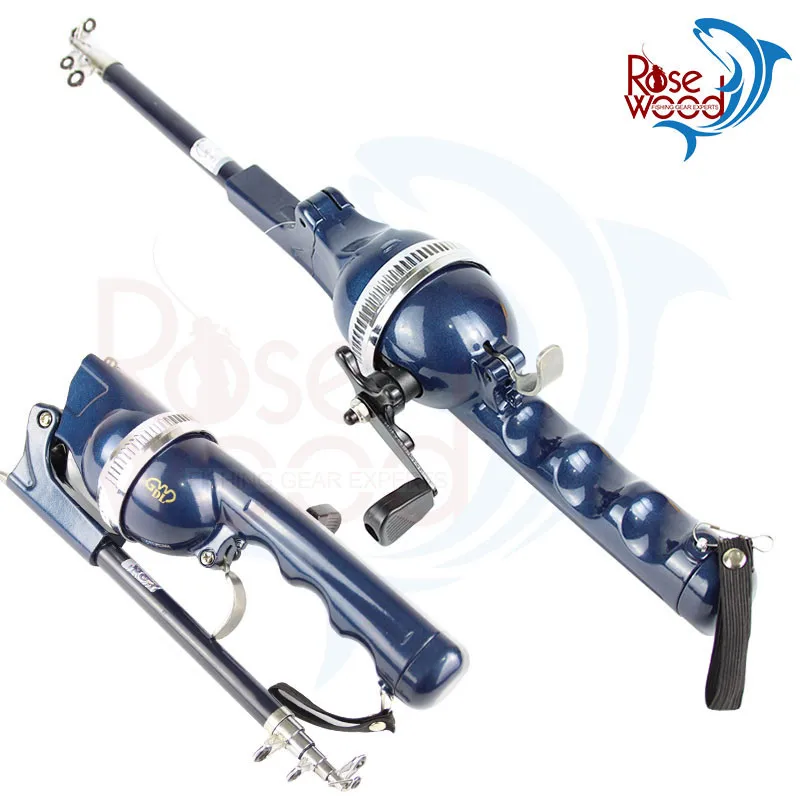 Folding mini folding rod with 107pcs fishing soft lures folding rod thworm jig head worm  telescopic pole portablefishing rod 3