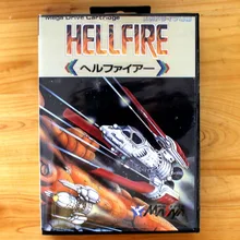 Hell Fire 16 битная игра sega Mega Drive Card с розничной коробкой для sega Mega Drive для Genesis