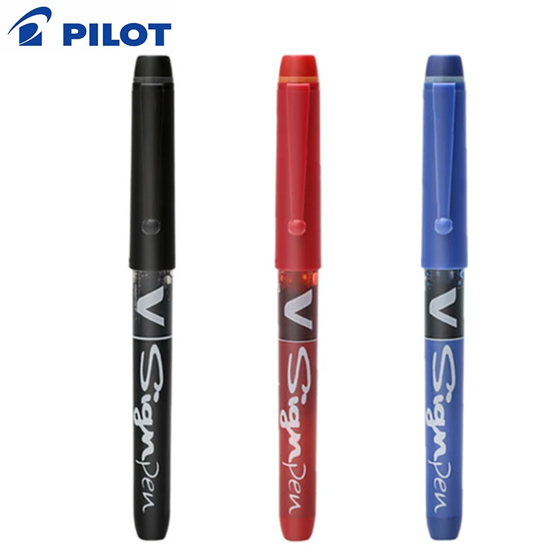 

12pcs PILOT/BaiLe SW-VSP Large-capacity sketch V-Sign Pen signature Sketch 0.6mm Gel Pen