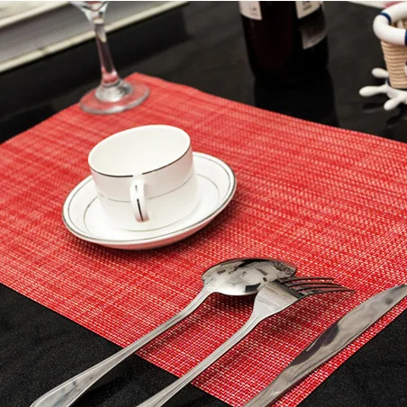 4pcs/set pvc Solid color placemat dining table mats set de table bowl pad napkin dining table tray mat coasters kids table set 4pcs/set pvc Solid color placemat dining table mats set de table bowl pad napkin dining table tray mat coasters kids table set
