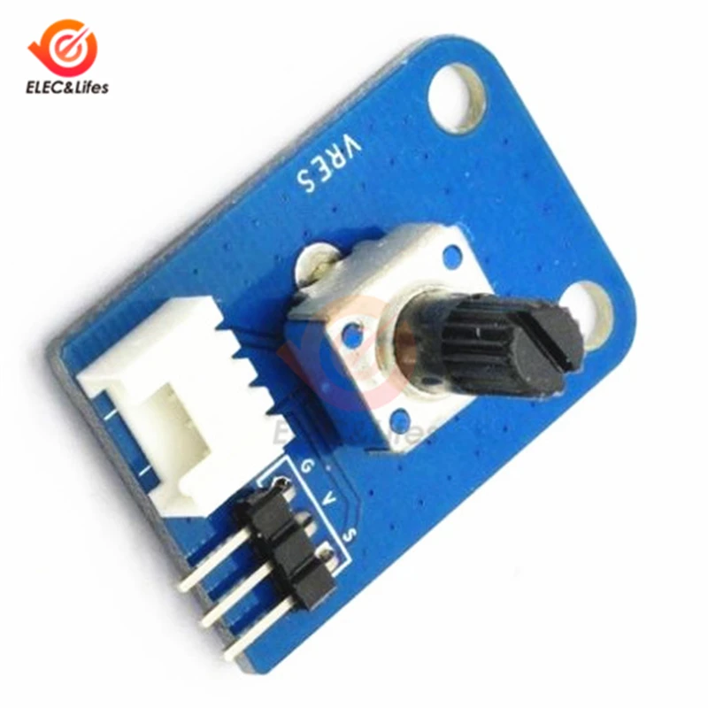 Плата модуля потенциометра с вращением 10K Ом для Arduino UNO R3 аналоговый выход PIC AVR MCU