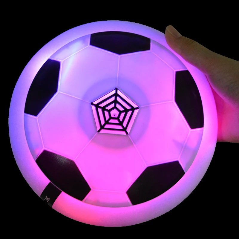 Funny Air Power Indoor Soccer Colorful LED Football Toys Family Interactive Game Children Gliding Toy Cool Birthday Gifts (9)