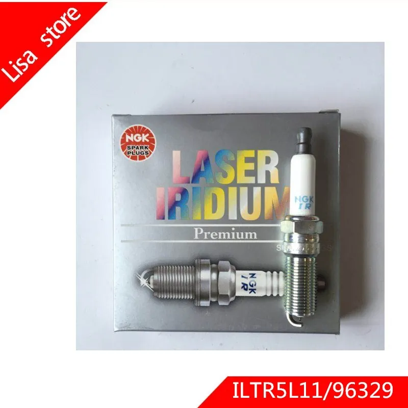 

Original 4pcs/lot Spark Plugs For Chevrolet malibu XL 2.5 ILTR5L11/96329