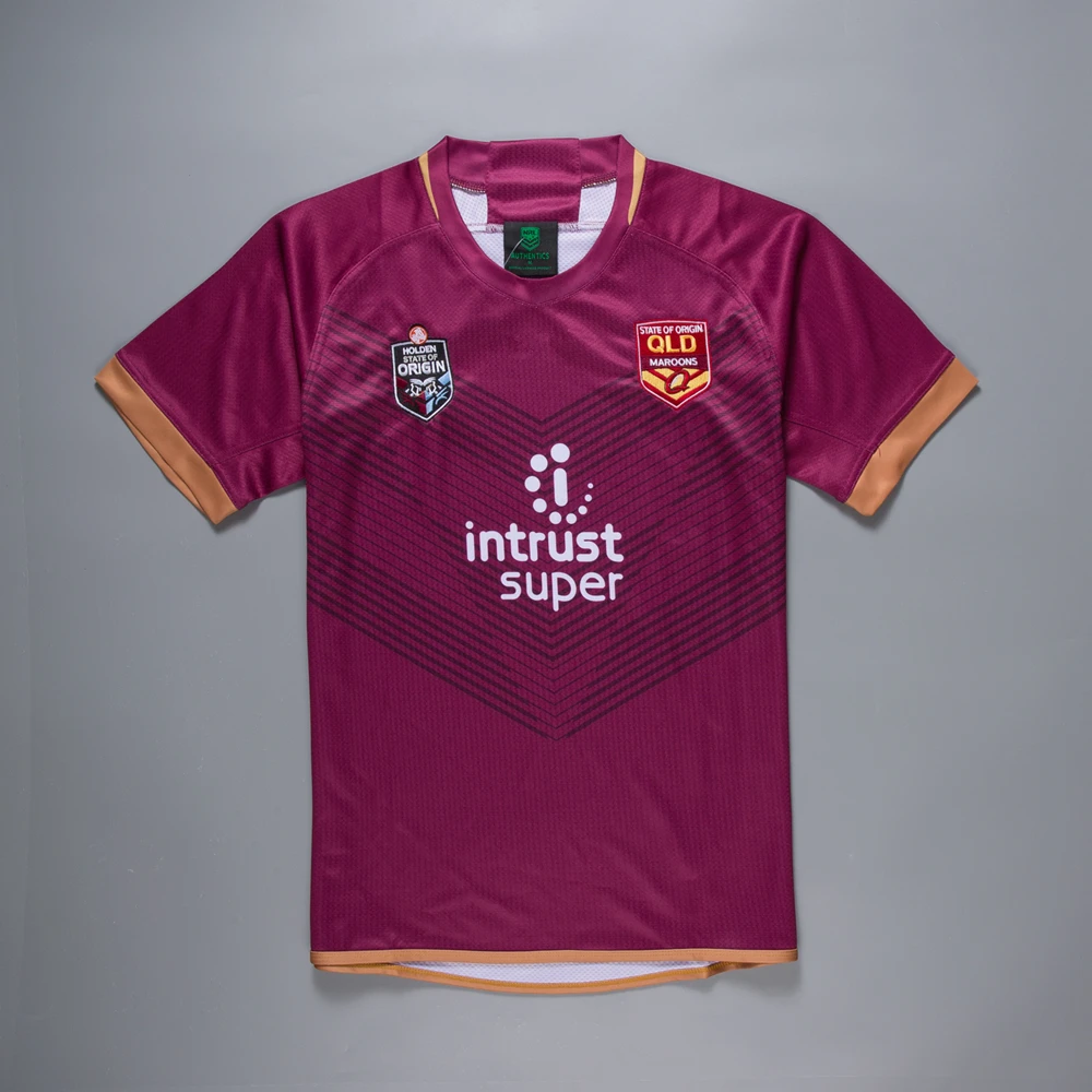 أستراليا 2018 المارون جيرسي المارون دولة المنشأ جيرسي كوينزلاند قميص كرة قدم أمريكية مصنوع من الصوف دوري الرجبي قميص s-3xl أستراليا 2018 المارون جيرسي المارون دولة المنشأ جيرسي كوينزلاند قميص كرة قدم أمريكية مصنوع من الصوف دوري الرجبي قميص s-3xl