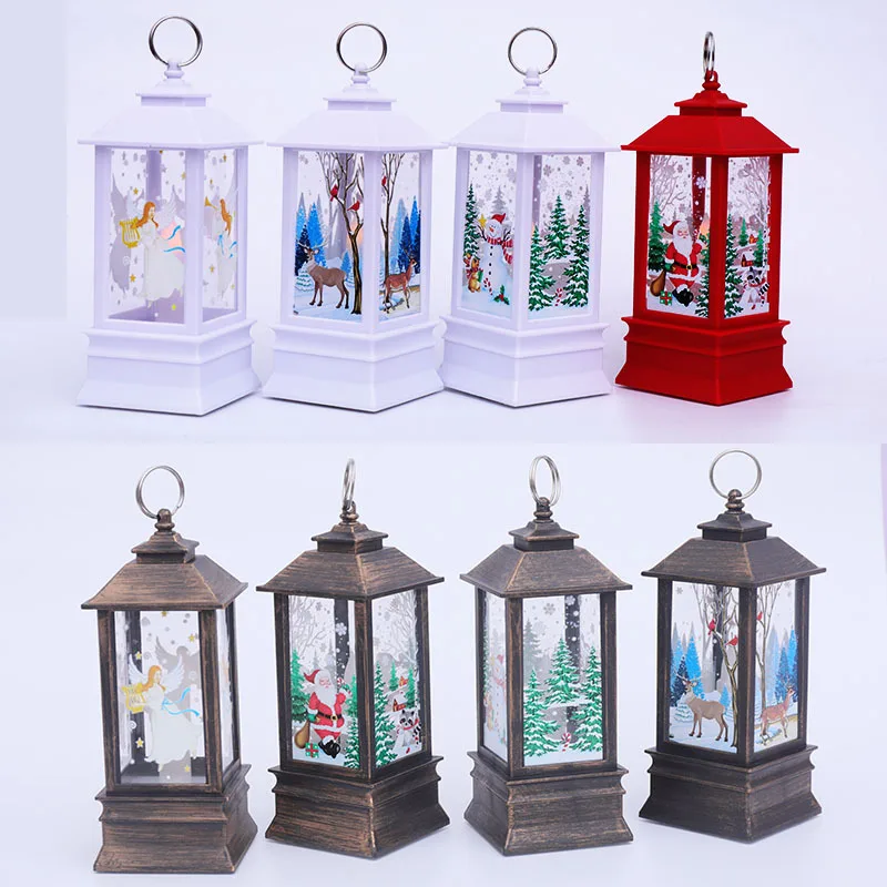 Noel большой Рождественский светодиодный светильник для чайных свечей, рождественские украшения для дома, новогодний декор, Рождественский Декор