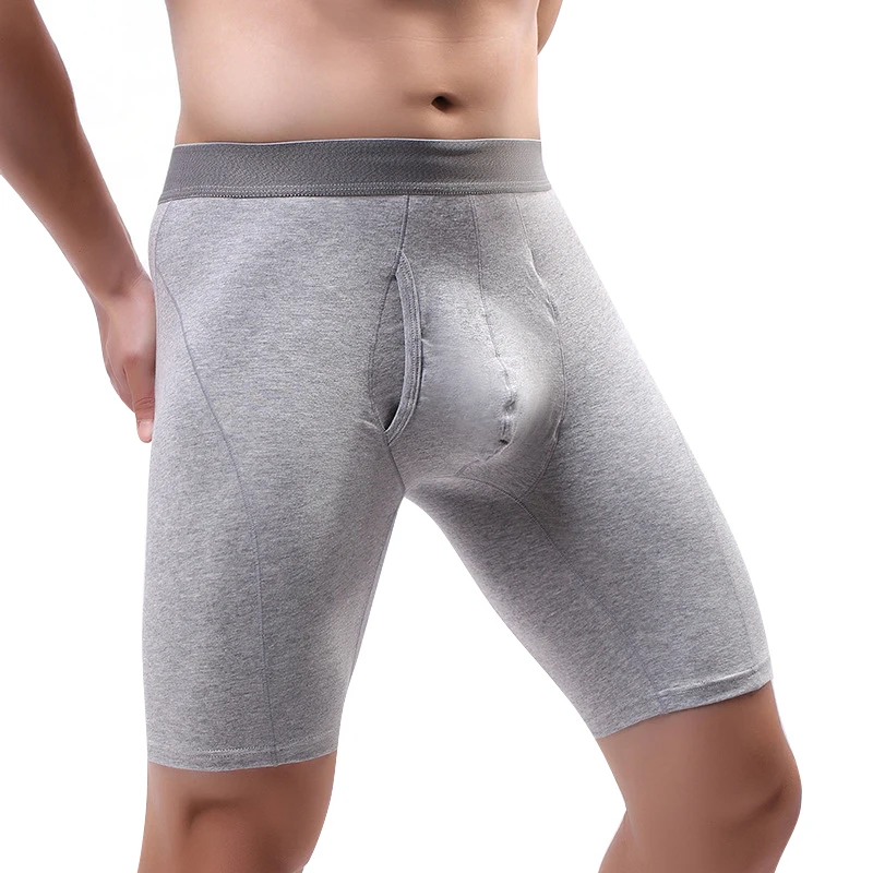 long cotton boxer shorts