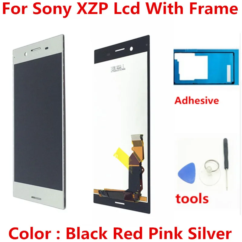 

5.5" For SONY XZP LCD Display Touch Screen Digitizer Assembly For Sony Xperia XZ Premium G8142 E5563 LCD Replacement with Frame