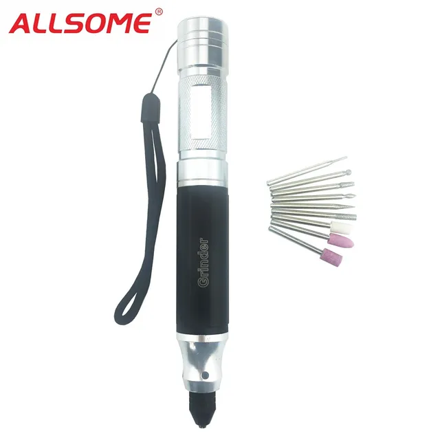 ALLSOME Professional Electric Grinder 3.7V 35W Mini Drill Tool Wireless Engraving Pen Grinding Milling Polishing Tools HT1592