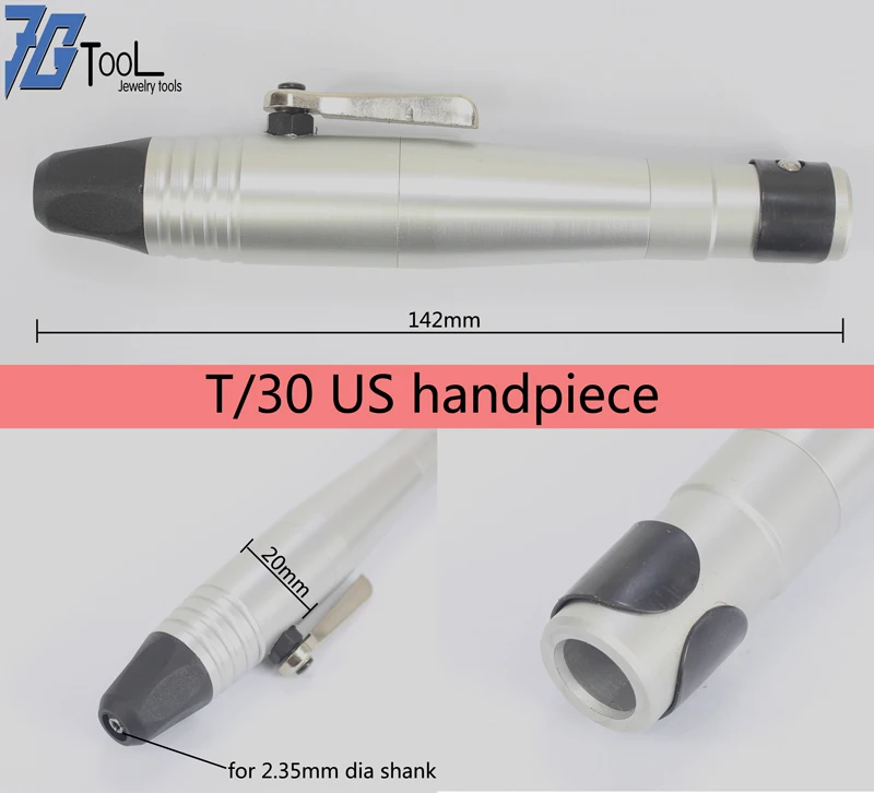 Quick-Change Handpiece for the Flexible Shaft Machine Jewelry 3/32 Polishing Rotary Tool
