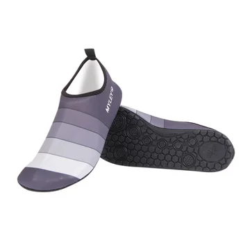 

Men Women Couple Water Shoes Men Striped Beach Dance Swim Non-Slip Safety Shoes Swim Slip On Surf New