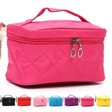 Многофункциональная женская сумка-Органайзер для девочек, косметички для женщин, сумка для макияжа с карманами, косметичка, 7 цветов