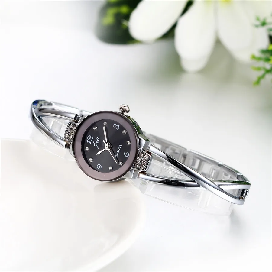 Lancardo браслет часы для леди мода платье цепи стиль ювелирные изделия со стразами кварцевые женские часы Relogio Feminino