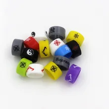 Glotech 5 шт./10 шт. Новое Силиконовое резиновое кольцо Vape декоративные полосы для 18650 механический мод RTA RBA бак атомайзера rda