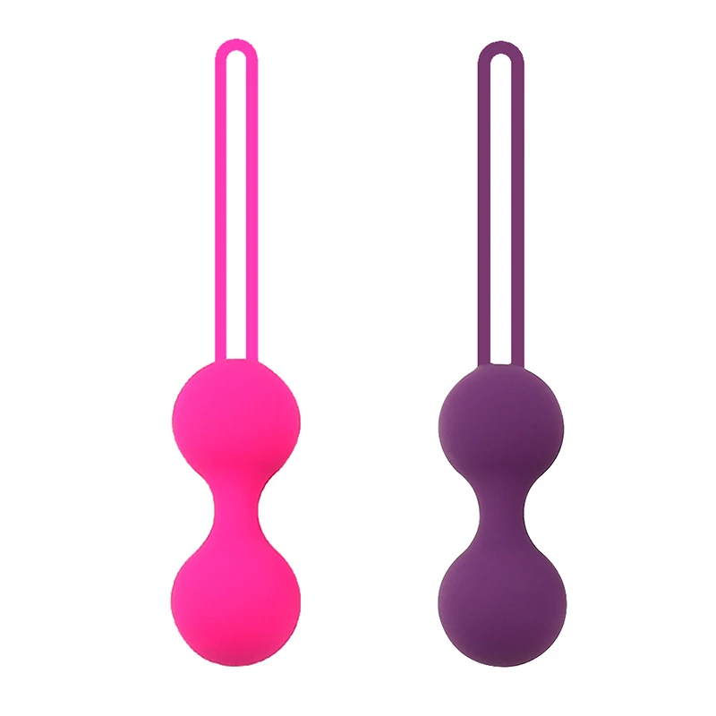  Safe Silicone Smart Ball Kegel Ball Vagina Tighten Exercise Machine Vibrator Vaginal Geisha Ball Se - 32963605725