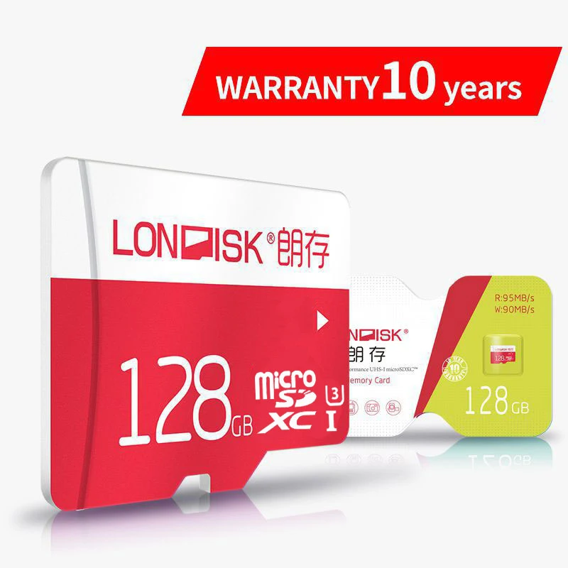 Londisk Карта Micro Sd 16 ГБ 32 ГБ 64 ГБ 128 ГБ UHS-3 Class10 Памяти карты Флэш-Карты Памяти Microsd TF Карта для смартфона планшета камеры