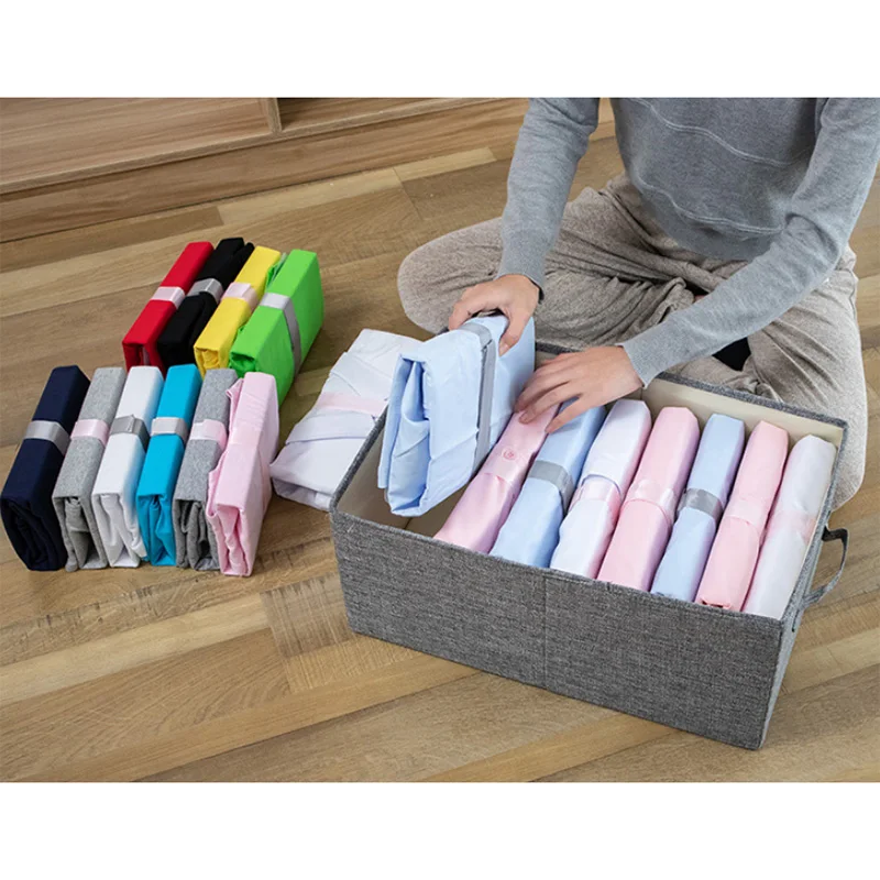 5 Pcs Convenient Lazy Clothes Stacking Board 3 Folds Dressbook Clothes Organizer Foldable Organizador de ropa RT99