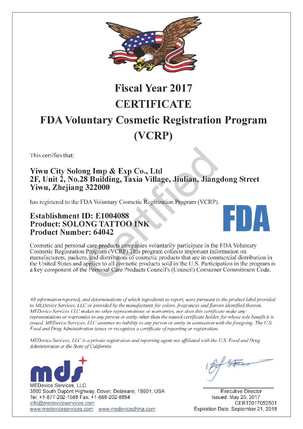 FDA