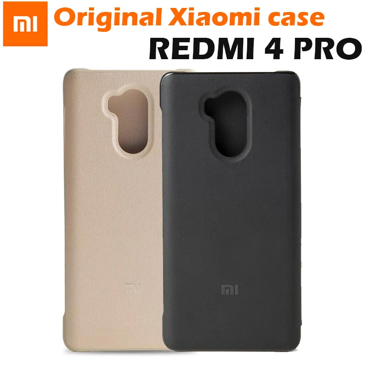

100% Original Xiaomi Redmi 4 Pro Mobile Phone Case 5 inch Fingerprint xiaomi REDMI 4Pro redmi4 pro protective filp cases cover