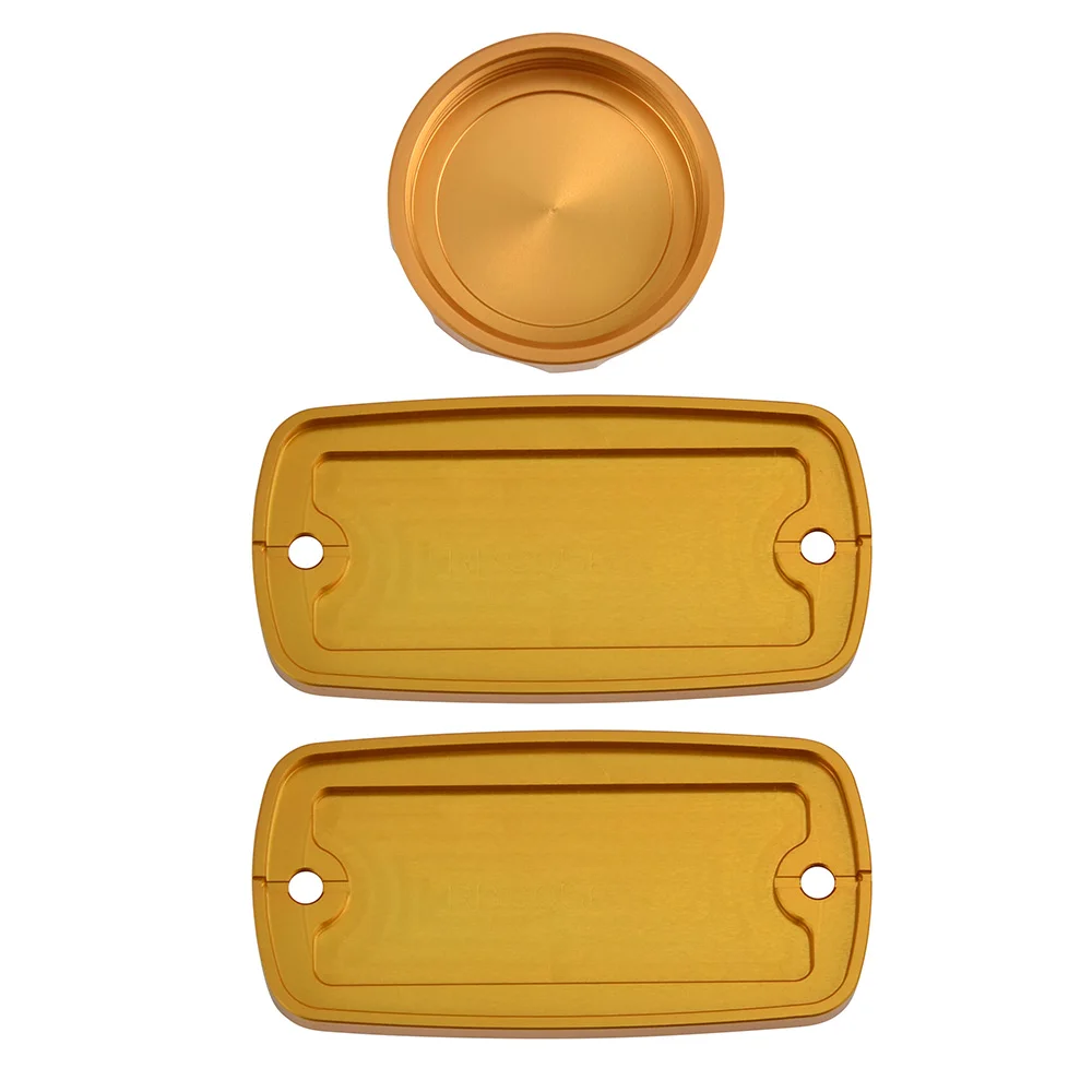 Front Rear Brake Clutch Master Cylinder Reservoir Covers Caps Kit For Honda CB1300SF CB1100 CBR1100XX ST1300 ST1100 X-4 VFR800