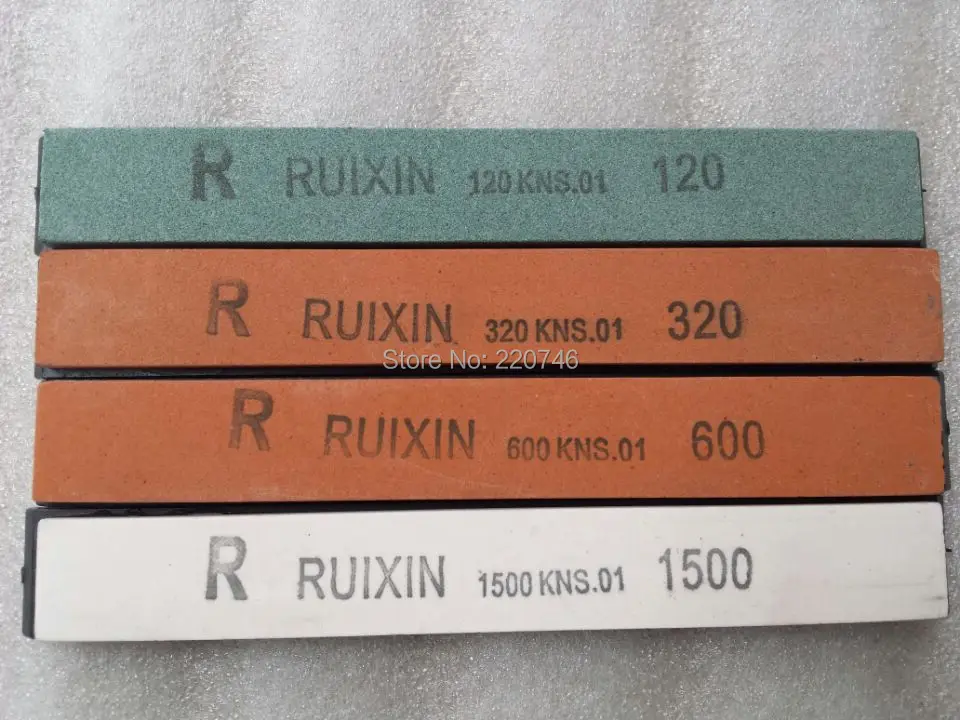 

Origin Ruixin whetstone 120#320#600#1500# sharpening stone for knife sharpener system