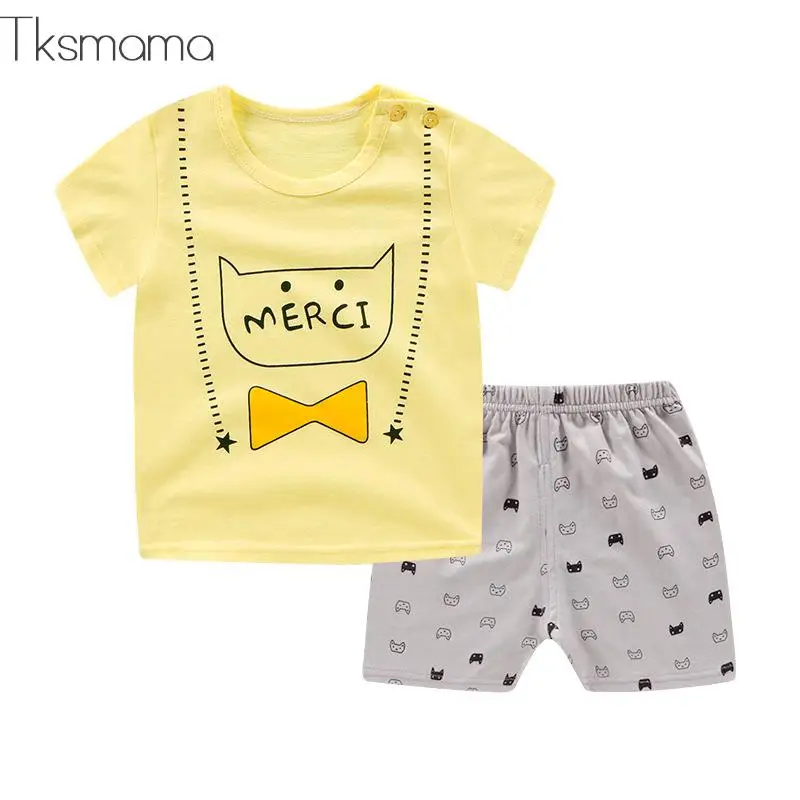 

Comfortable Baby Boy Summer Casual Clothing Outfits Baby Girl Lovely Style Clothing Sets