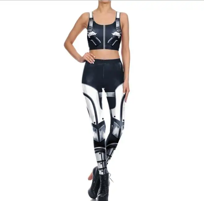 VANLED 2017 funny black leggings women cosplay clothing halloween