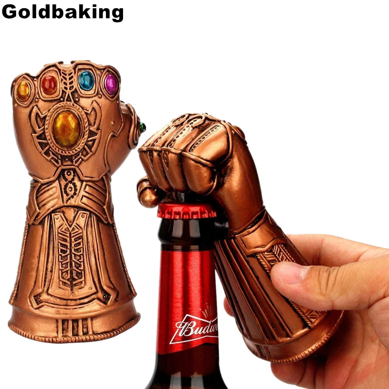 

Thanos Gauntlet Beer Bottle Opener Cool Bottle Opener Personalized Desktop Cool Beer Opener for Bar Party Hotel Decoration