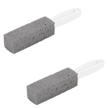 

Hot Multi-Purpose Pumice Stone Toilet Bowl Cleaner Pumice Stone Cleaning Stick W/ Handle For Toilet Bowl, Rust ,Grill & H