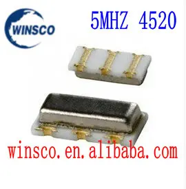 

200PCS/LOT 5.000MHZ 100% New crystal oscillator CSTCR5M00G55A-RO 4520 ONE PACKING 5MHZ
