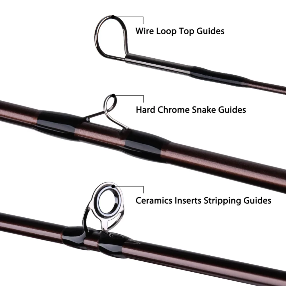 Goture PODER Сверхлегкая Летающая Удочка 9ft/2,7 M 4wt-8wt S/M/MF Action 30+ 36T углеродное волокно муха удочка полюс деревянная катушка сиденье для форели
