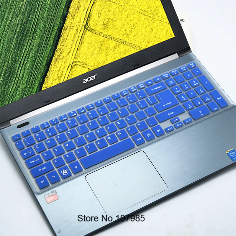 15,6 дюймов ноутбук клавиатура защитная пленка для acer Aspire E1 522 570 532 5830 5755 V3 E5 511 571G 551G 572G