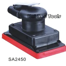 Квадратная пневматическая орбитальная шлифовальная машина Вибрирующая работа полировщик Jitterbug Sander не вакуумная орбита 5 мм MIRKA качество(SA2450