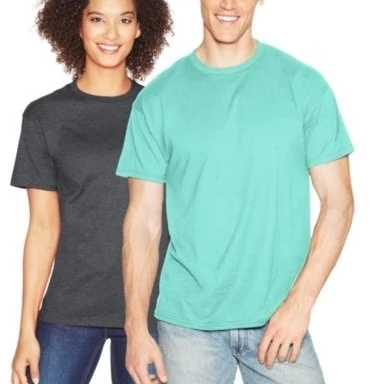 Hanes 78715954253 4200 Adult X Temp Unisex Performance T Shirt Green - Large (1)