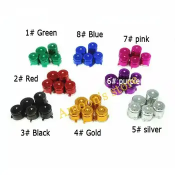 

Metal ABXY bullet buttos + guide button for xbox one controller repair parts